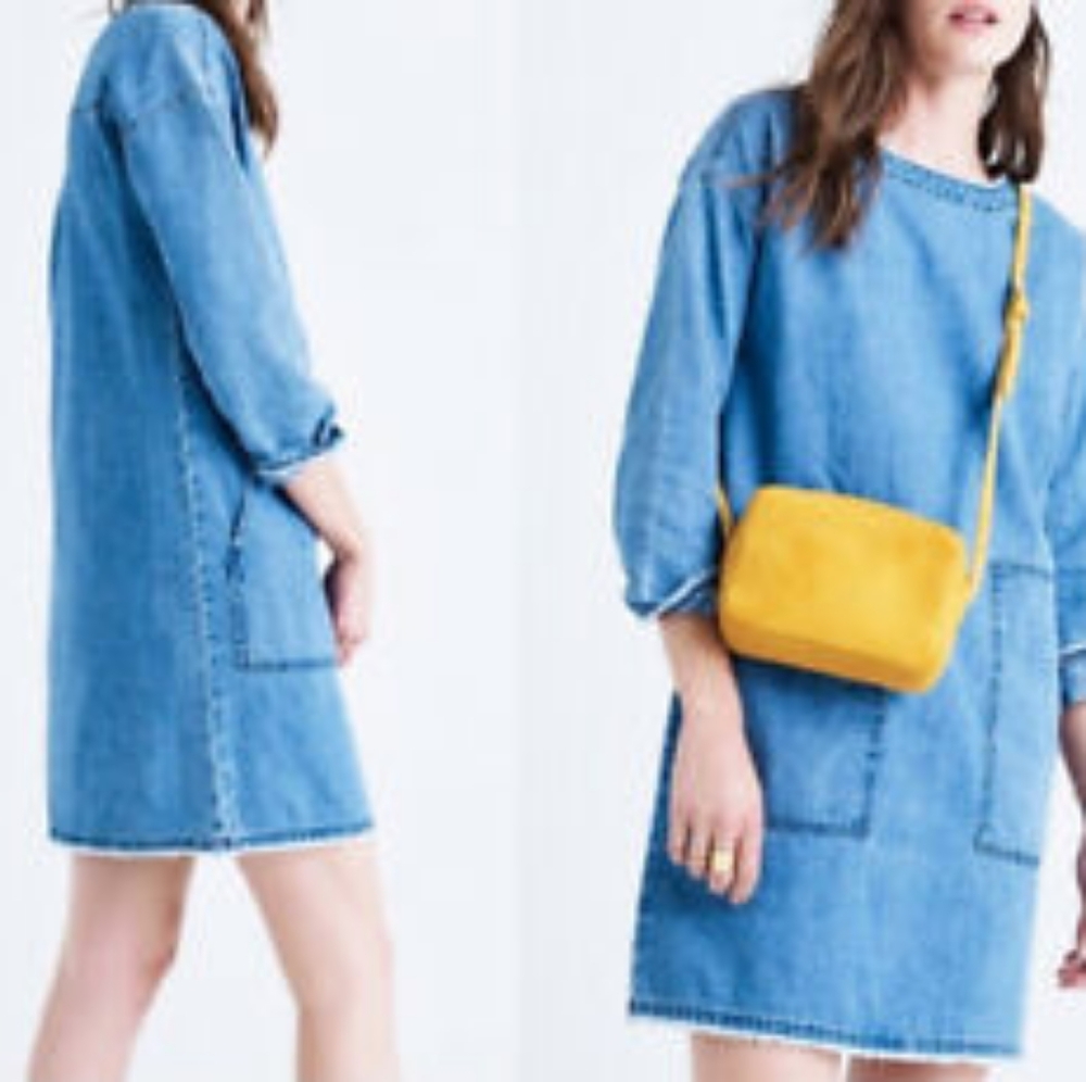 Madewell Denim mini dress